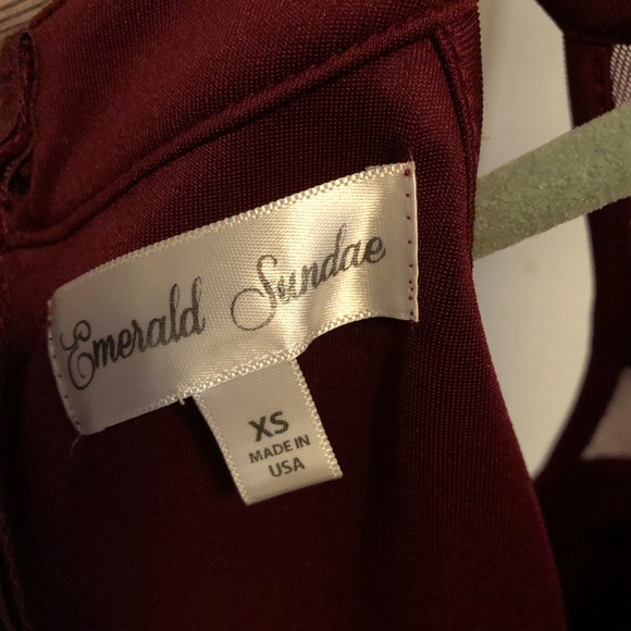 Emerald Sundae Wine Party dress, XS - Picture 5 of 11